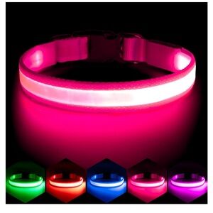Vizpet LED Light-Up Pet Collar Small